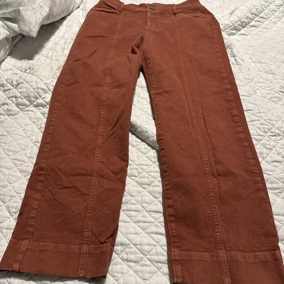 Ann Taylor Womens Denim Cinnamon Jeans Size 8 inseam 26 - Picture 2 of 12